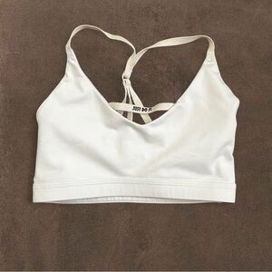 Nike White Sports Bra